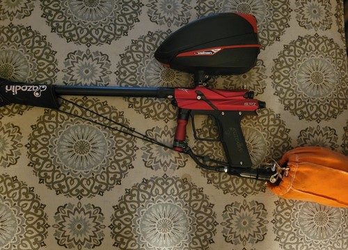 Paintball gun - paintball,