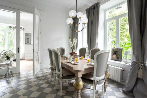 Kitchen island dining room - kitchen,