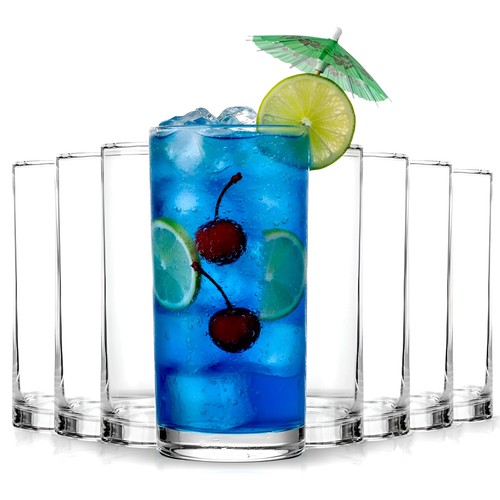 Kichly clear drinking glasses - clear,