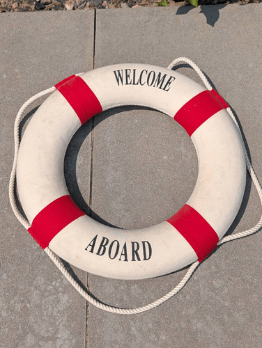Large nautical welcome - large, 22"