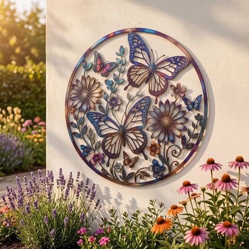 Butterfly metal wall art - butterfly,
