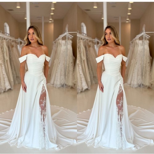 Elegant wedding dress side - elegant,