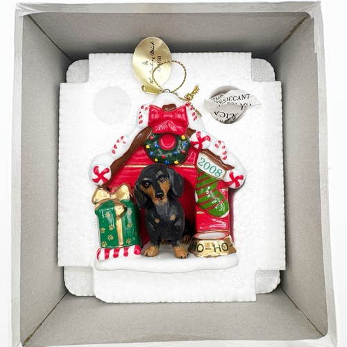 Danbury mint 2008 dachshund - danbury,