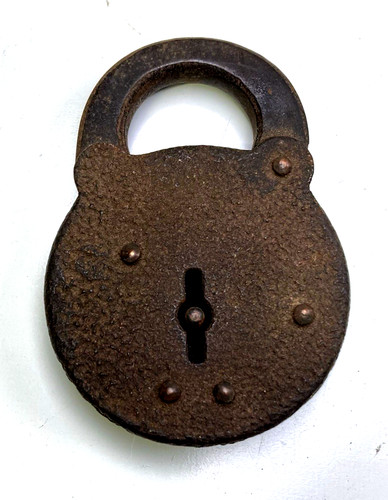 Antique locked strong - locked, box