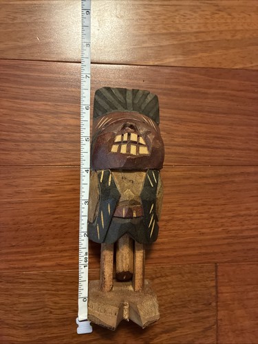 Vtg indio pícaro - vtg, hand-carved