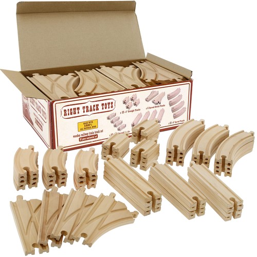 Wooden train track piece - track, 52