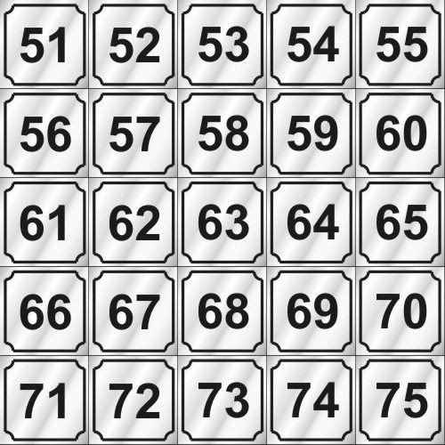 Number type for - number, (51-75)