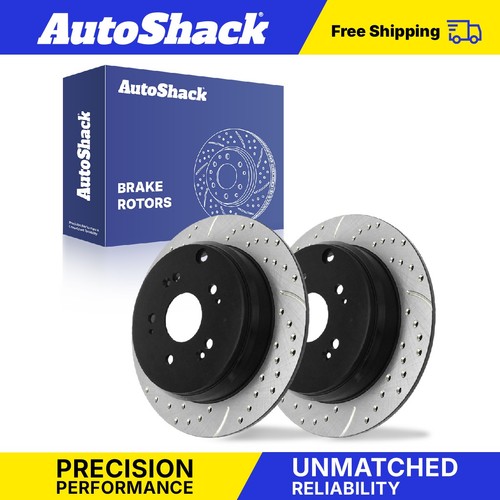 Rear drilled slotted - rear,