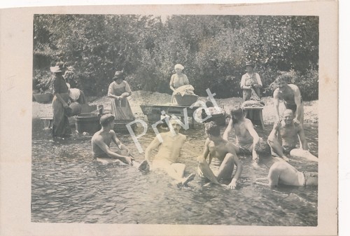 Photo bathing soldiers - pk,