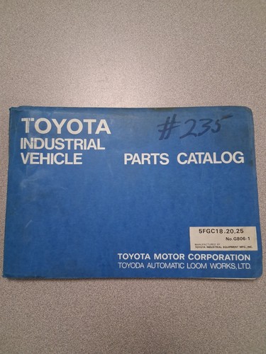 Toyota parts catalog 5fgc18 - toyota,