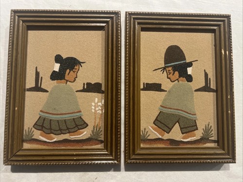 Pair navajo boy and girl - boy,