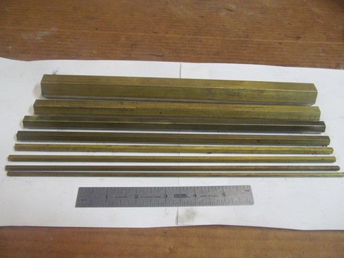 Hex brass bars - bars,, 360)