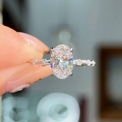 Igi carat oval cut - cut, lab
