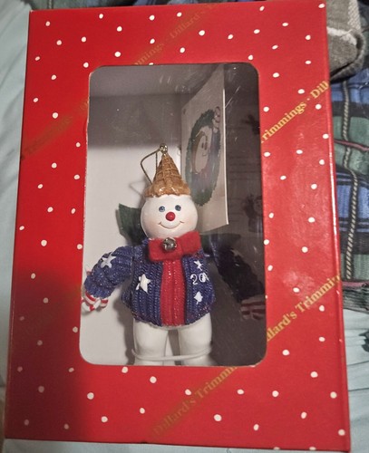 2002 bingle snowman resin - mr.,