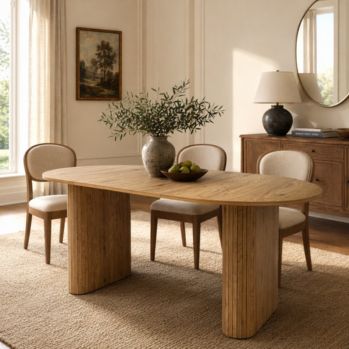 Oval dining table - oval,