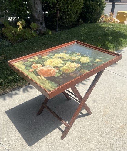 Vintage folding accent - accent, side