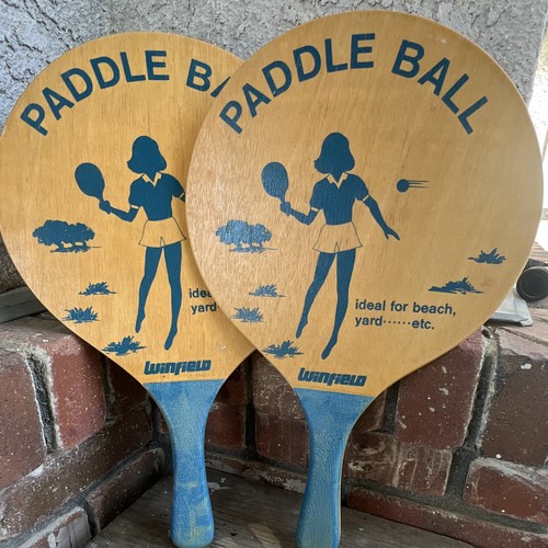 Winfield paddle ball - winfield, wooden