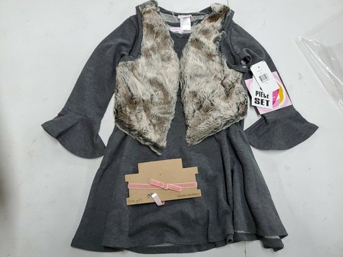 Youngland girl grey - sz., fur