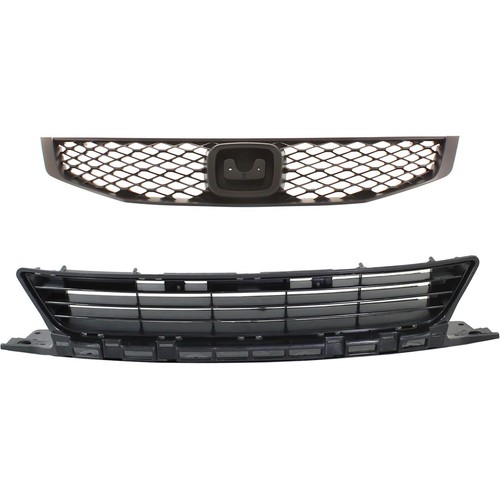 Bumper face bar grille front - face,