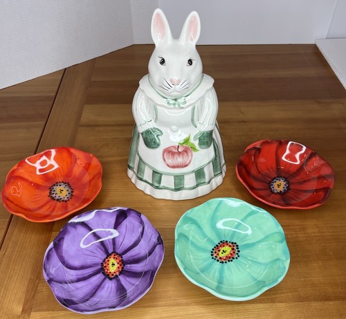 Laurie gates rabbit cookie - laurie, jar