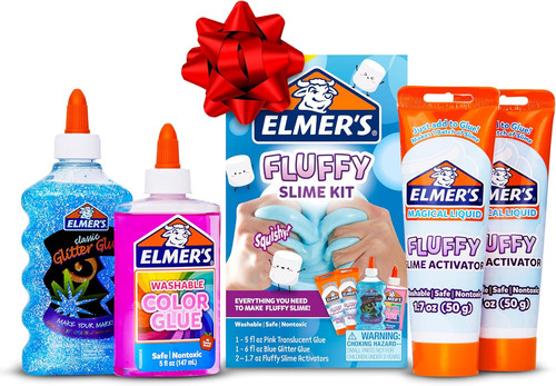 Elmer fluffy slime kit - elmer’s,