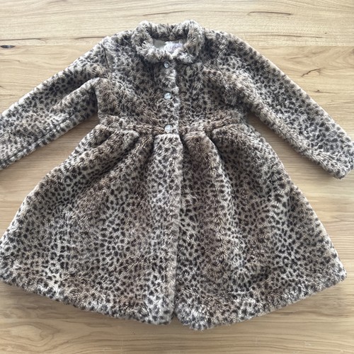 Girl faux fur coat - girl's, 6