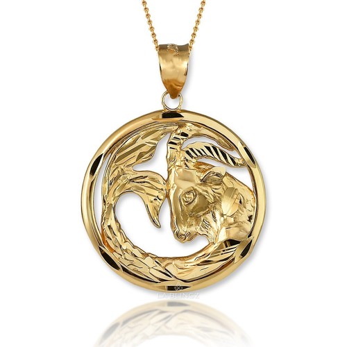 Capricorn zodiac gold goat - zodiac,