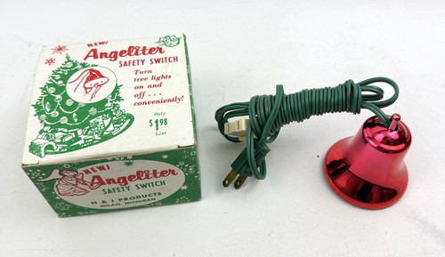 Vintage angeliter red bell - vintage,