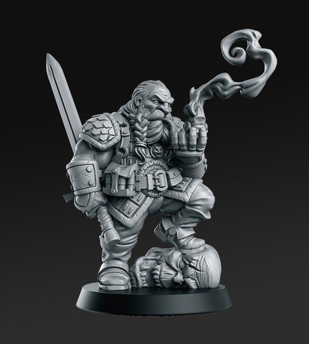 Garaldir 28mm fantasy - garaldir, or