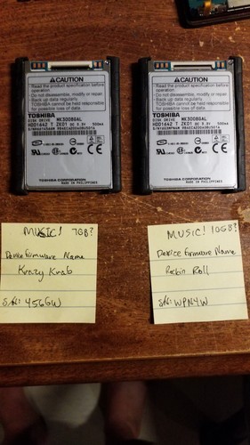 Lot one zune - zune, hdd