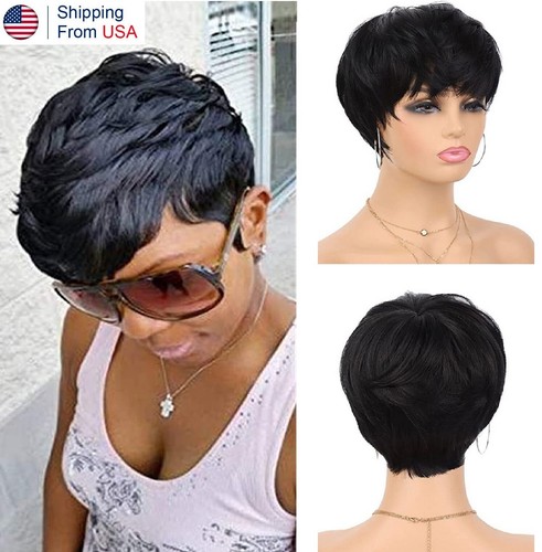 Short pixie wigs brazilian - pixie,