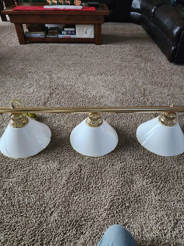 Pool snooker table - table, brass