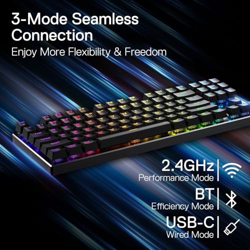 Black redragon k660rgb - black,