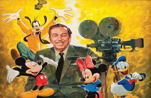 Walt disney with - walt,