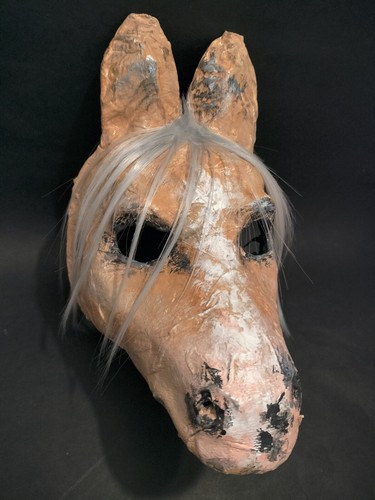 Original paper mache palomino - paper,