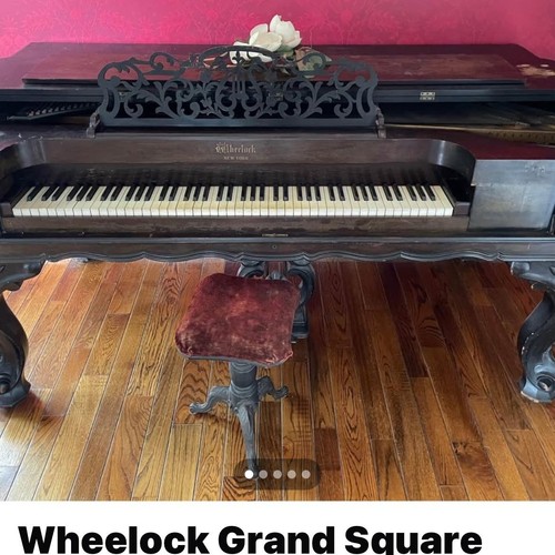 Rare 1890 wheelock - rare, square
