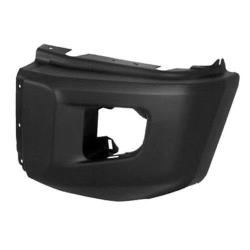 Front bumper end cap black - bumper,