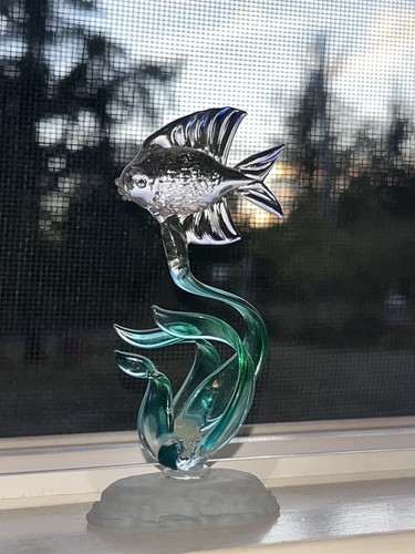 Vintage hand blown - blown, art