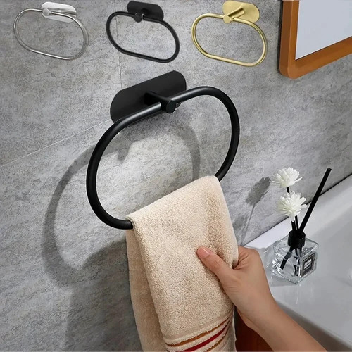 Self adhesive bathroom - adhesive, towel