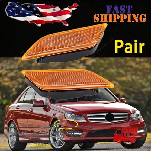 2pcs left right bumper marker - right,