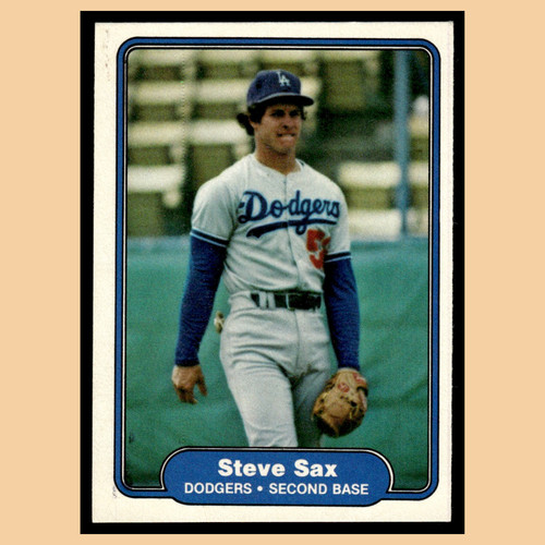 Steve sax rookie - rookie, #21