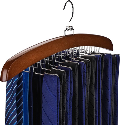 Tie rack hanger - hanger, hooks
