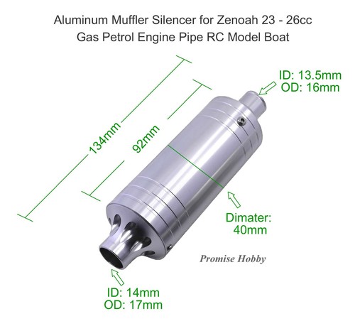 Aluminum muffler silencer for - silencer,