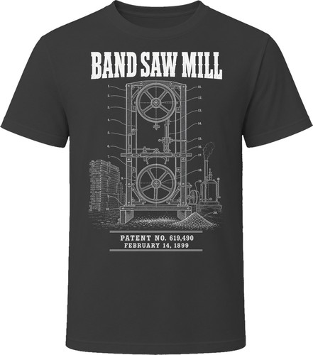 Band saw mill patent - band,