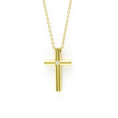 Tiffany cross with 1p - cross,
