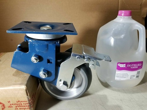 Heavy duty swivel plate - heavy, 6"
