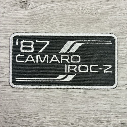 1987 camaro iroc patch 87 - iroc-z,