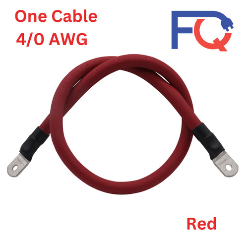 Awg gauge custom battery - 4/0,