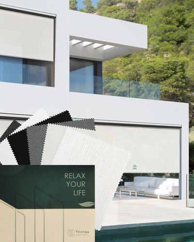 Motorized outdoor shades for - motorized,