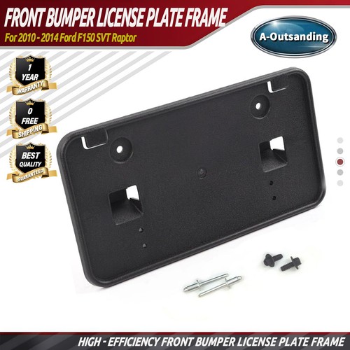 Front bumper license plate - front,